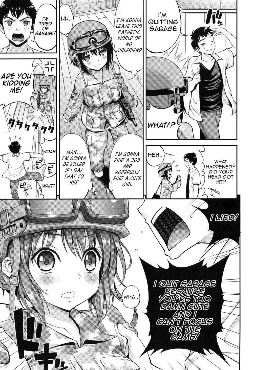 Hentai Manga Comic-Teletari Military-Read-2